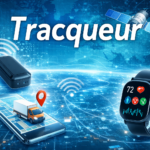 Tracqueur Tracking Technology Concept Illustration